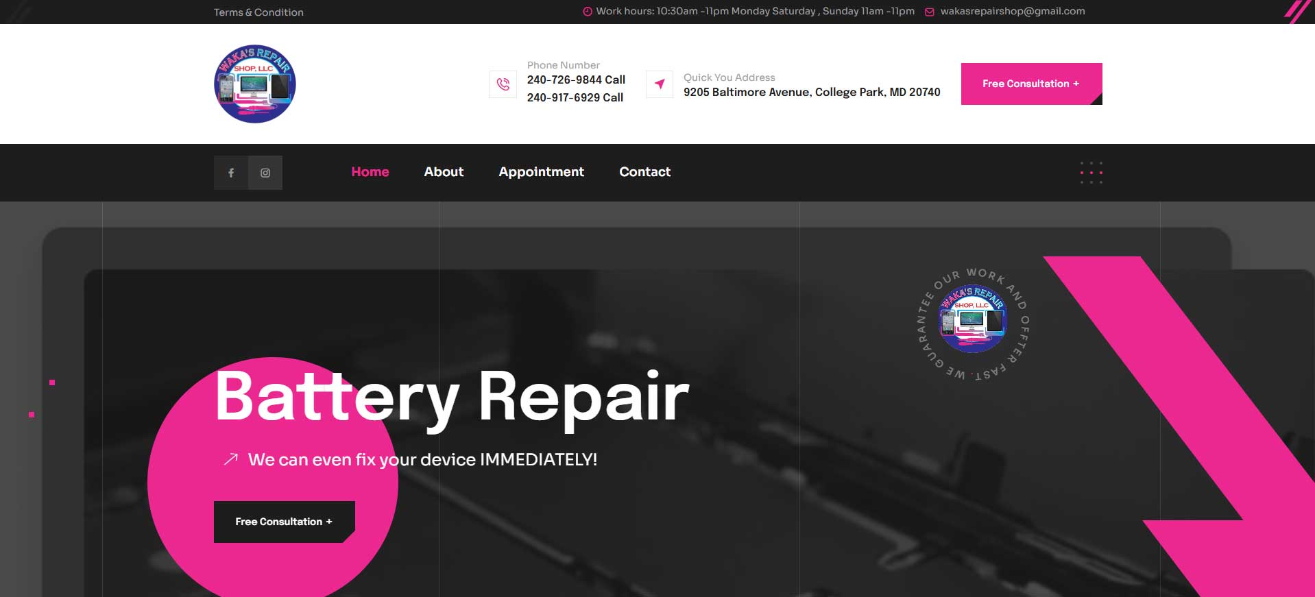 wakasrepairshop